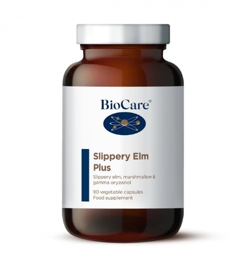 Biocare Slippery Elm Plus 90caps - HealthyLiving.ie