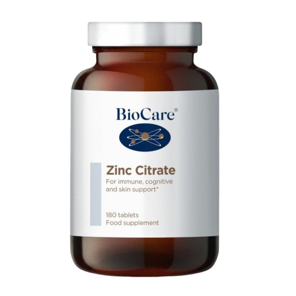Biocare Zinc Citrate - Healthy Living