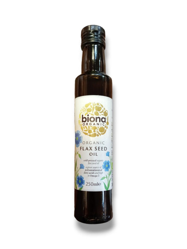 Biona Organic Flax Seed Oil 250ml - Healthy Living