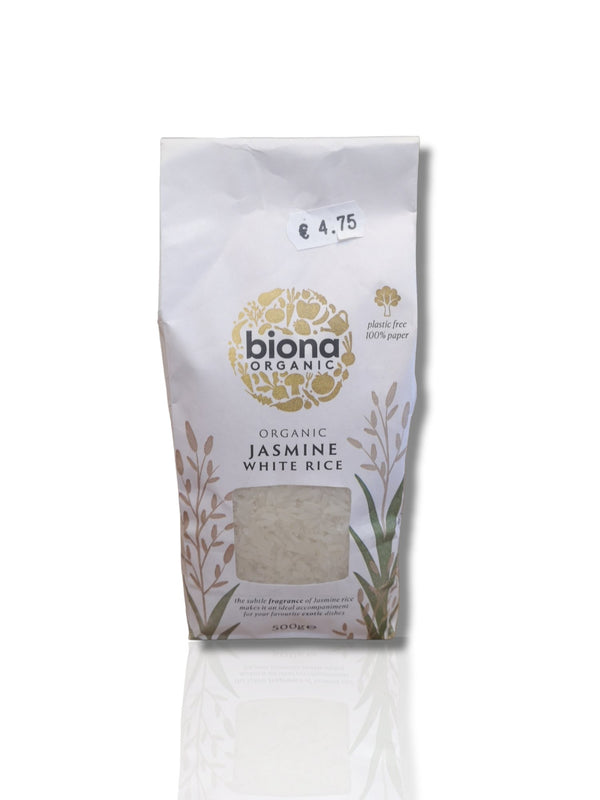 Biona Organic Jasmine White Rice 500g - HealthyLiving.ie