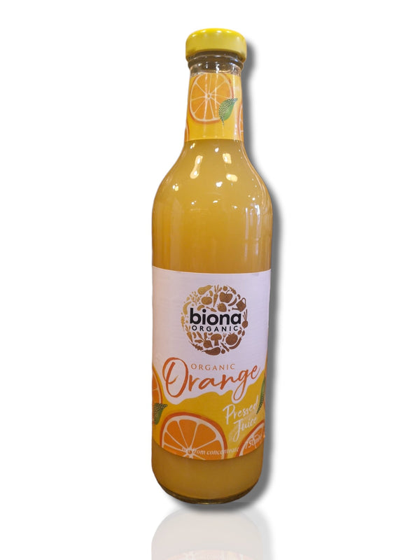 Biona Organic Orange juice 750ml - HealthyLiving.ie
