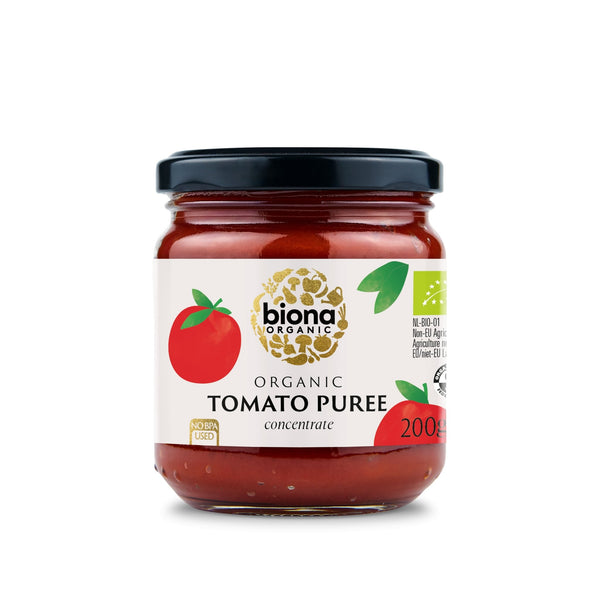 Biona Organic Tomato Puree 200g - HealthyLiving.ie