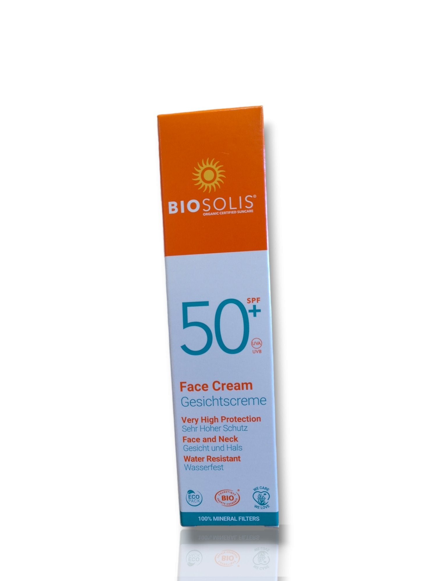 BioSolis 50+SPF Face Cream Very High Protection – Healthy Living