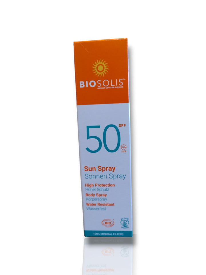 BioSolis 50+SPF Sun Spray - Healthy Living