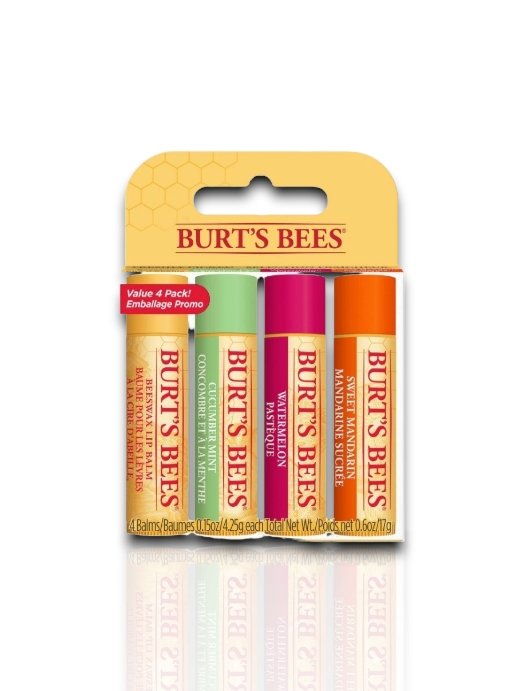 Burt's Bees Freshly Picked Lip Balms (Four Pack) - Healthy Living