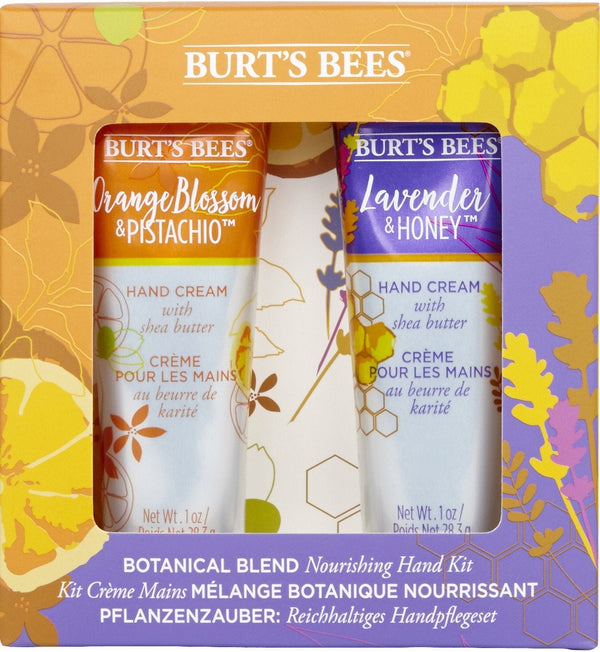 Burt's Bees Hand Cream Duo Orange & Pistachio + Lavender & Honey - HealthyLiving.ie