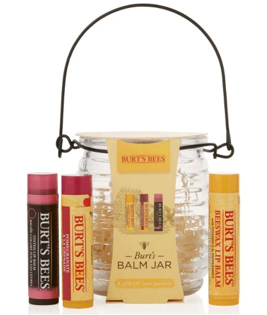 Burt's Bees Honey Pot Jar Gift Set with Lip Balms - HealthyLiving.ie