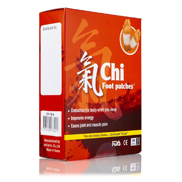 Chi Detox Foot Patches (10 patches) - HealthyLiving.ie