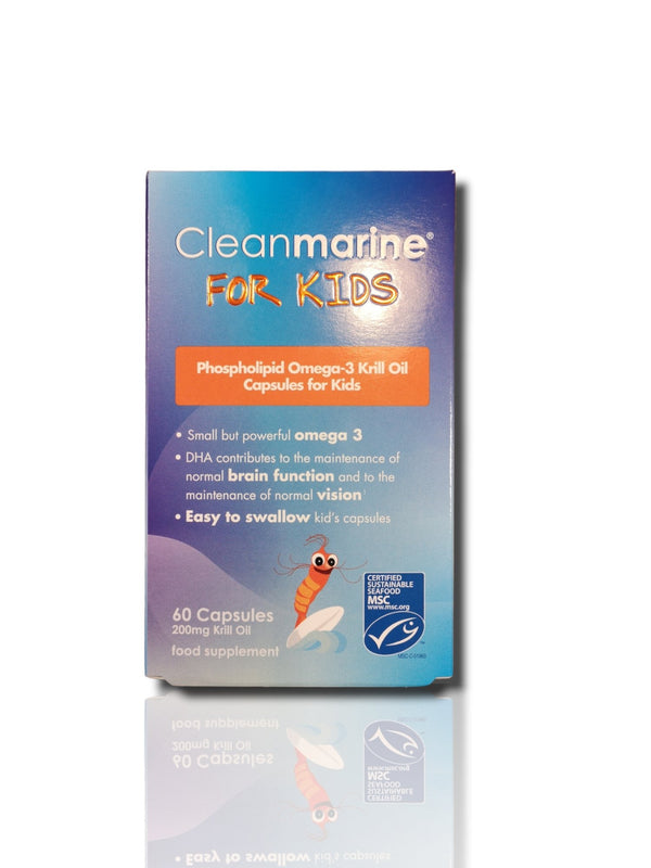Cleanmarine For Kids 60caps - Healthy Living
