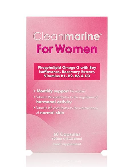 Cleanmarine For Women 60caps - HealthyLiving.ie