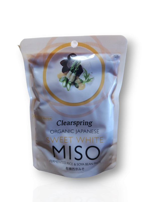 Clearspring Organic Japanese Sweet White Miso 250gm - Healthy Living