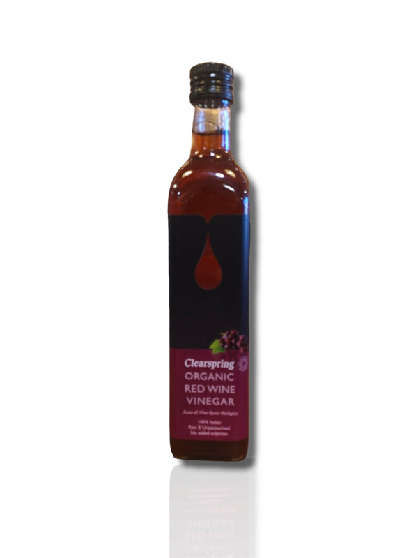 Clearspring Organic Red Wine Vinegar 500ml - HealthyLiving.ie