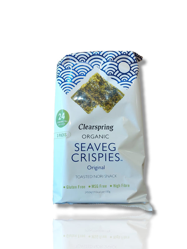 Clearspring Seaveg Crispies 3 x 4g - HealthyLiving.ie