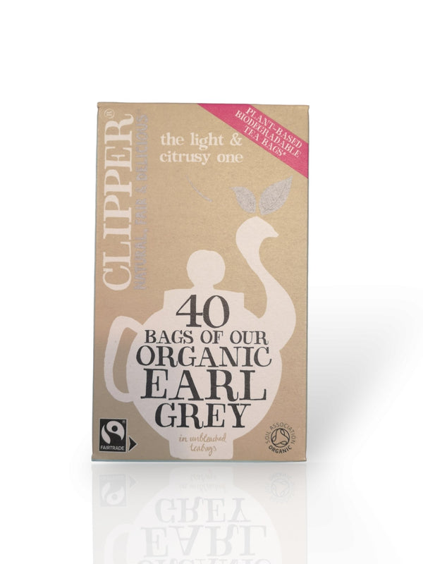 Clipper Organic Earl Grey 40 Bags - Healthy Living