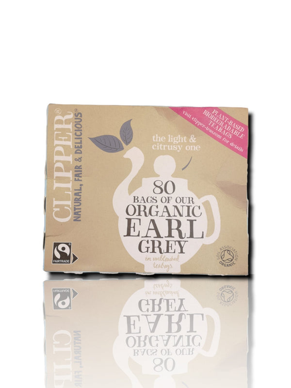 Clipper Organic Earl Grey 80 teabags - HealthyLiving.ie