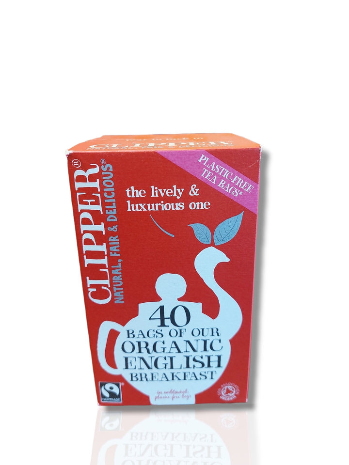Clipper Organic English Breakfast 40 bags - HealthyLiving.ie