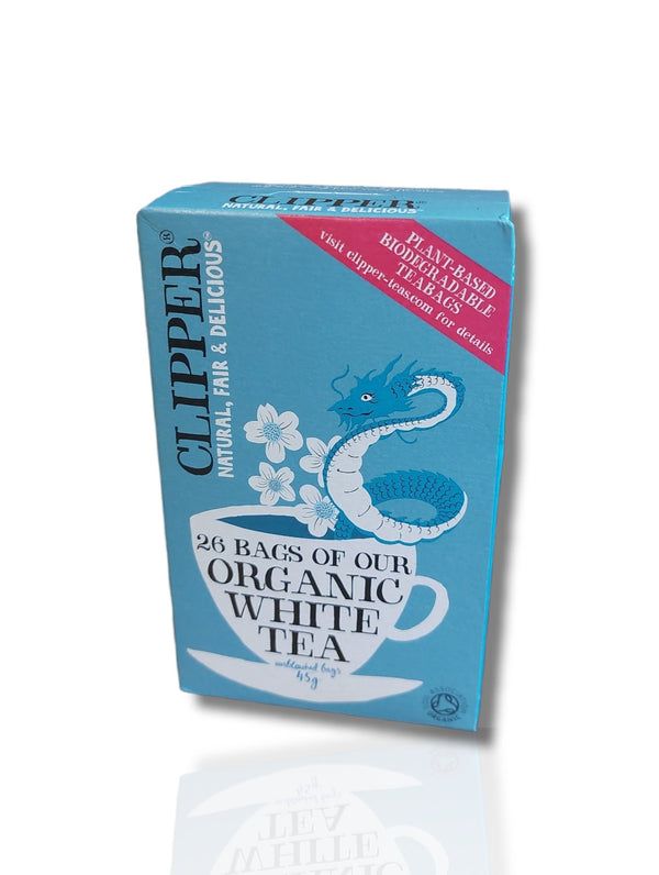 Clipper Organic White Tea 26 bags - HealthyLiving.ie