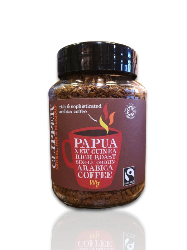 Clipper Papua Arabica Coffee 100g - Healthy Living