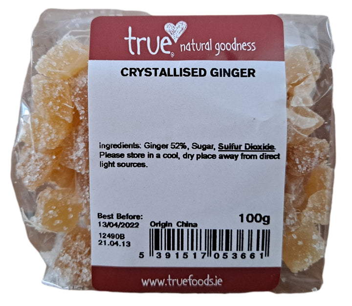 Crystallised Ginger - HealthyLiving.ie