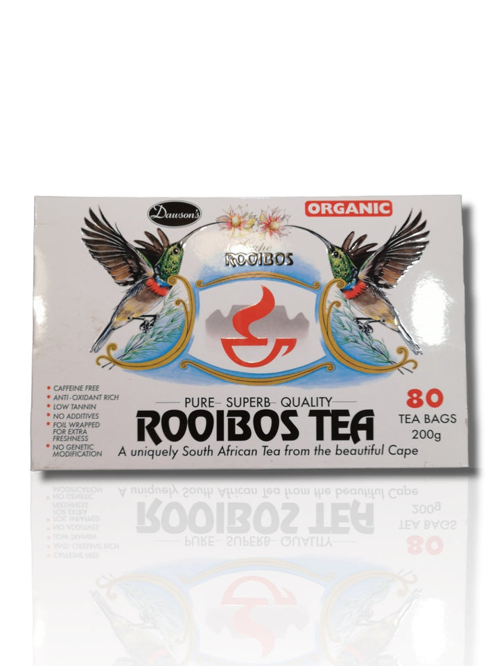 Dawson Organic Rooibos Tea (80 Teabags) - Healthy Living
