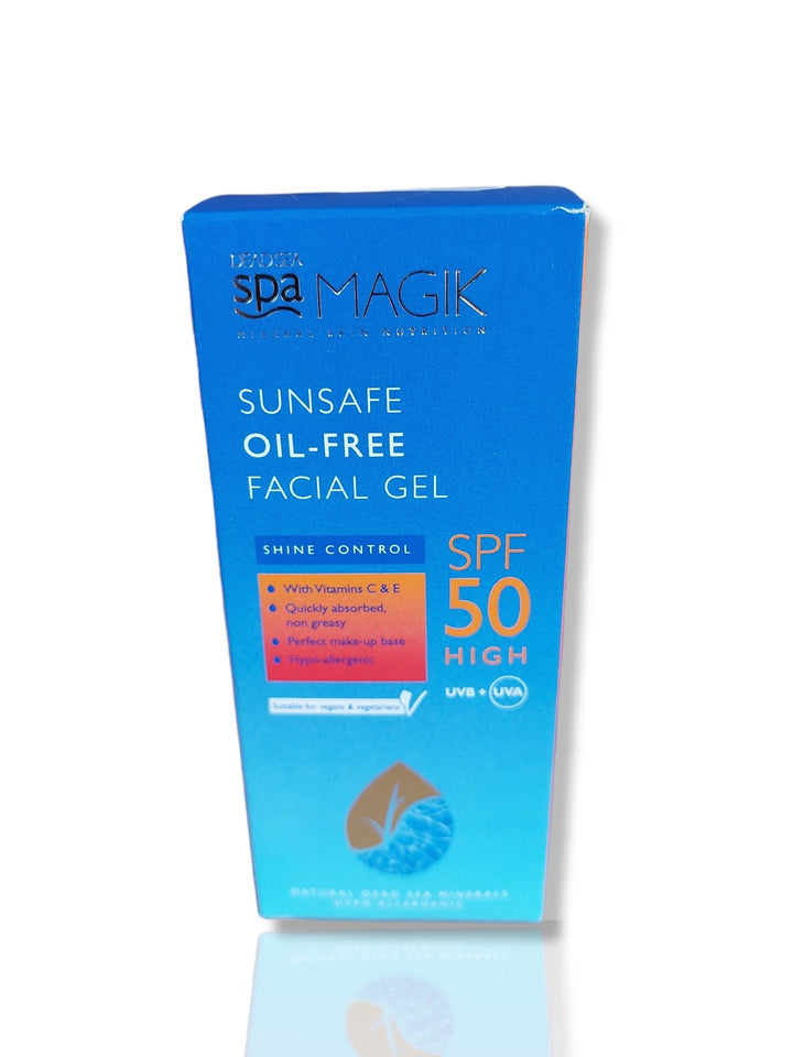 Dead Sea Magic Sunsafe Oil Free Facial Gel 50ml - HealthyLiving.ie