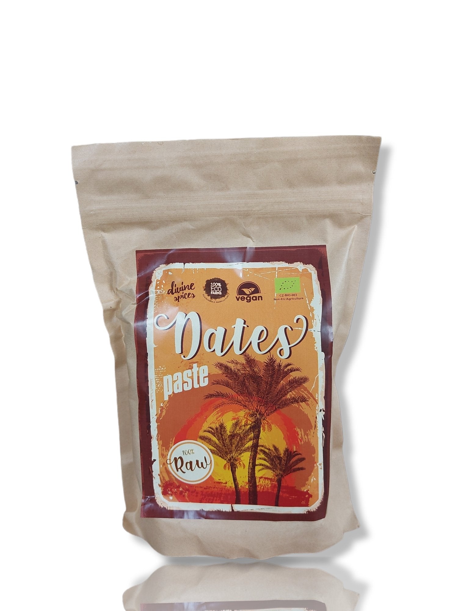 Divine Spices Raw Dates Paste vegan (500g) - HealthyLiving.ie