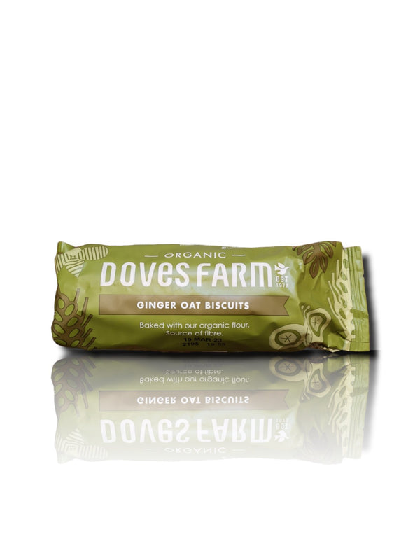 Doves Farm Organic Ginger Oat Biscuits 200g - HealthyLiving.ie