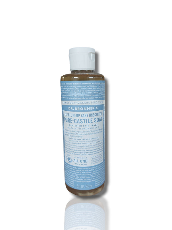 Dr. Bronners Pure Castile Soap Hemp Baby 237ml - HealthyLiving.ie