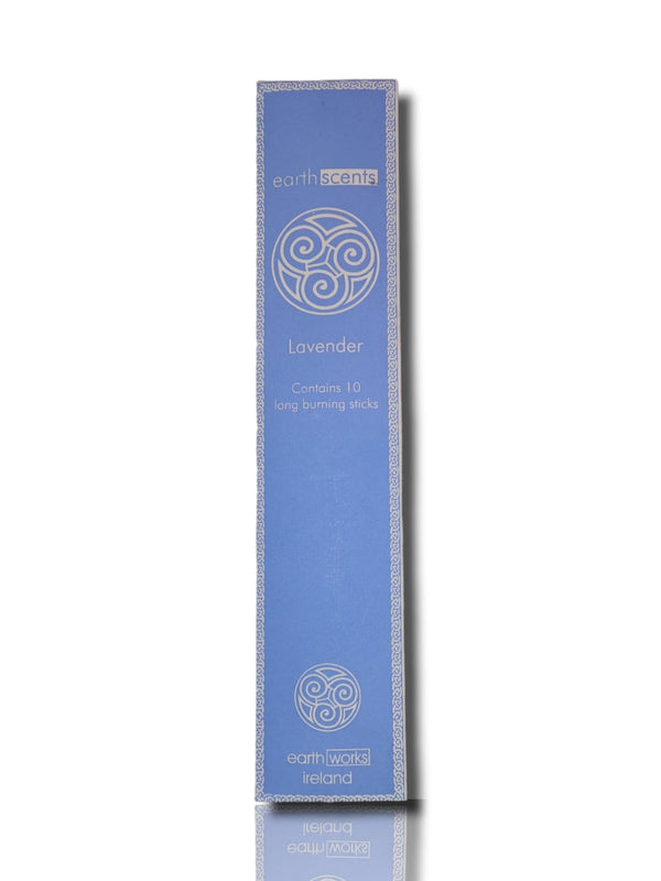 Earth Scents Incense Lavender - HealthyLiving.ie