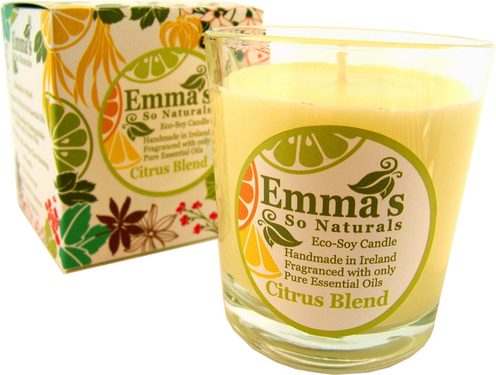 Emma's So Natural Eco-Soy Candle Citrus Blend - HealthyLiving.ie
