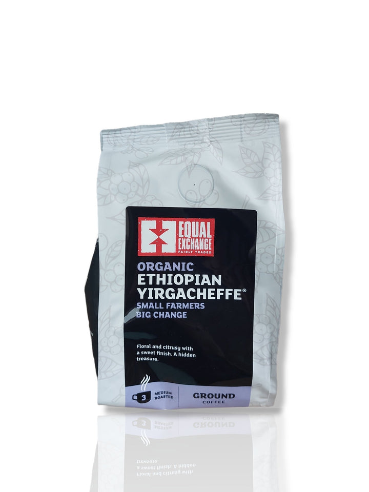 Equal Exchange Organic Ethiopian Ground Coffee 227gm - HealthyLiving.ie