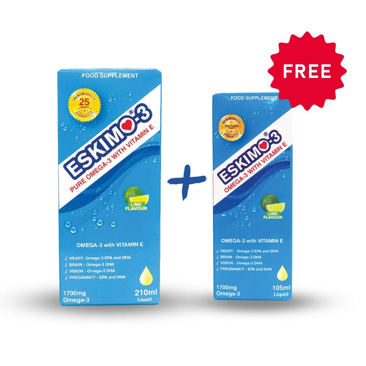 Eskimo Fish Oil 210ml (With Free 105ml) - Healthy Living