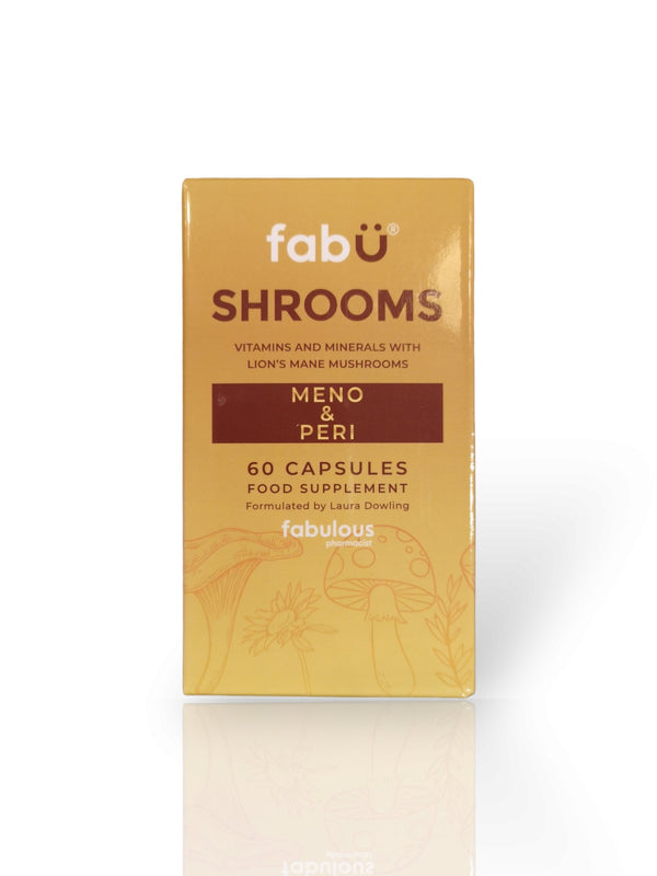 Fab U Shrooms Meno & Peri 60 Caps - Healthy Living