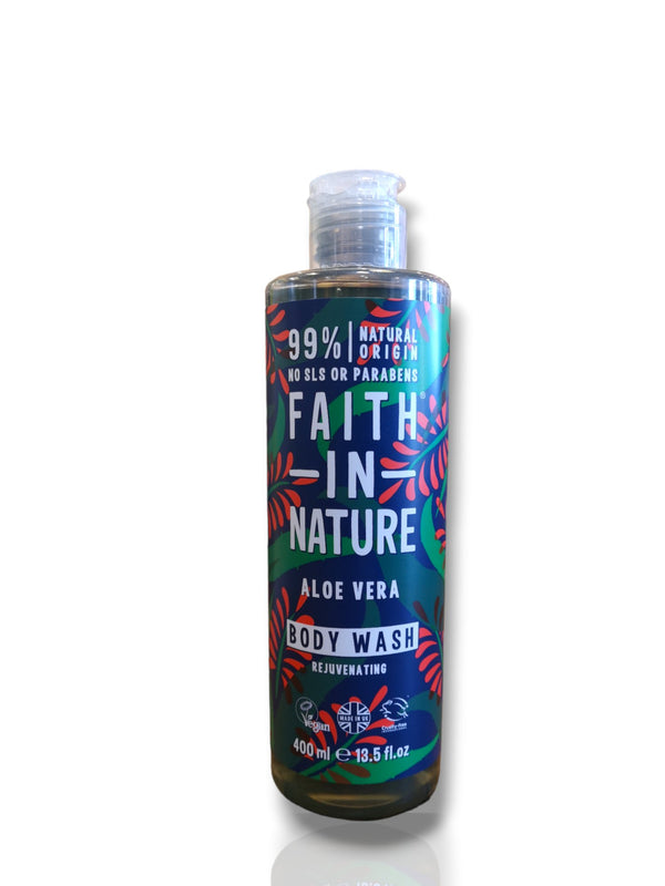 Faith In Nature Aloe Vera Body Wash 400ml - Healthy Living