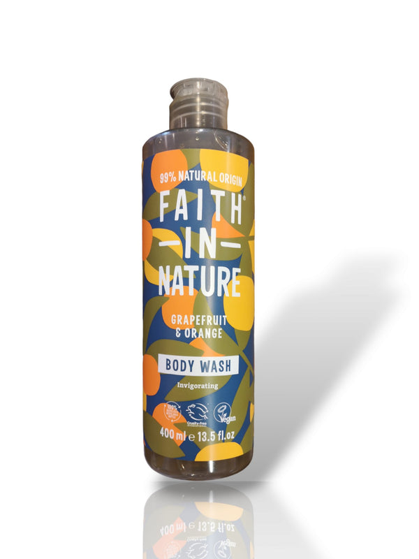 Faith In Nature Grapefruit & Orange Body Wash 400ml - Healthy Living