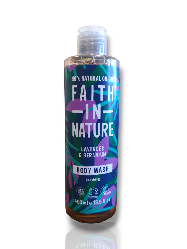 Faith In Nature Lavender & Geranium Body Wash 400ml - Healthy Living