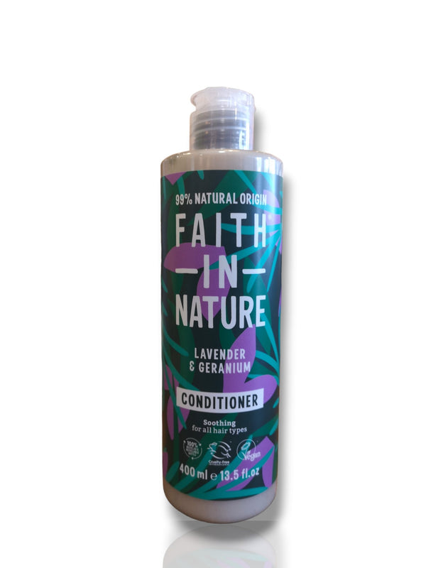 Faith In Nature Lavender & Geranium Conditioner 400ml - Healthy Living