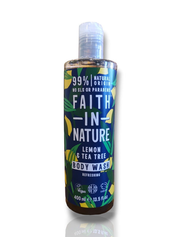 Faith In Nature Lemon & Tea Tree Body Wash 400ml - Healthy Living