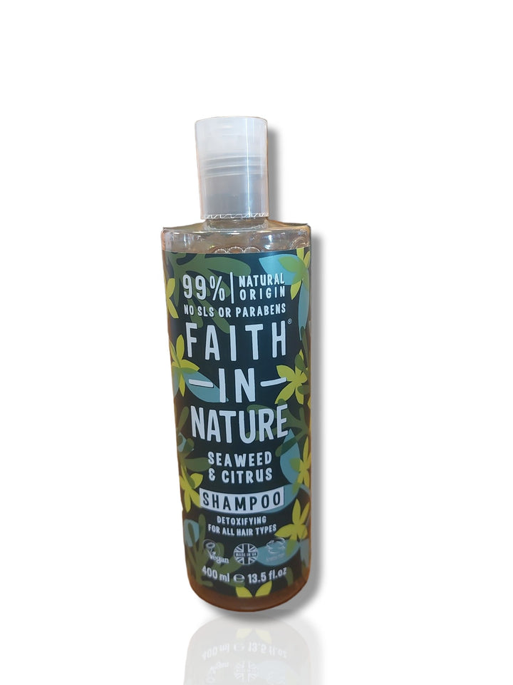Faith In Nature Seaweed and Citrus Shampoo 400ml - HealthyLiving.ie