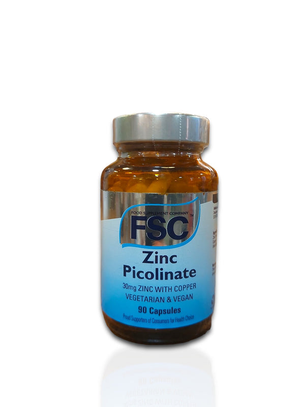 FSC Zinc Picolinate 90 caps - Healthy Living