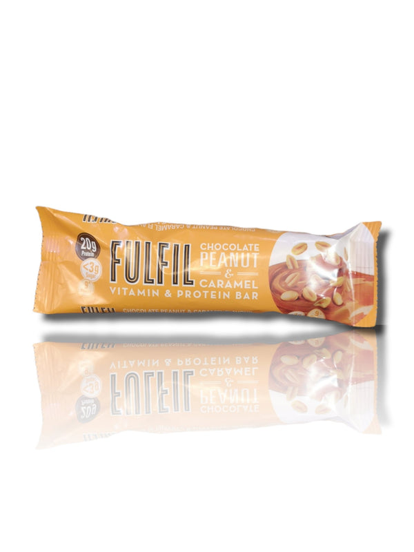 Fulfil Chocolate Peanut and Carmel Vitamin Protein Bar - HealthyLiving.ie