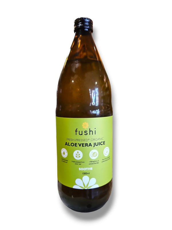 Fushi Fresh Pressed Organic Aloe Vera Juice 1 litre - Healthy Living