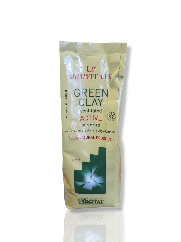 Green Clay ventilated Active sun dried 500g - HealthyLiving.ie