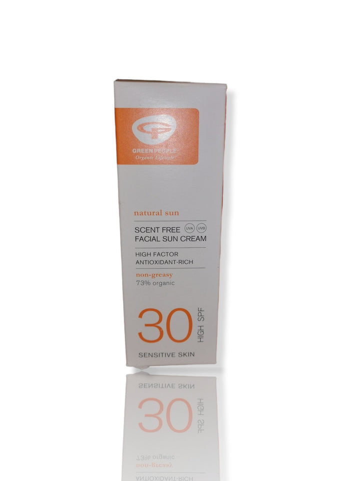 Green People Scent Free Facial Sun Cream 30 high SPF 50ml - HealthyLiving.ie