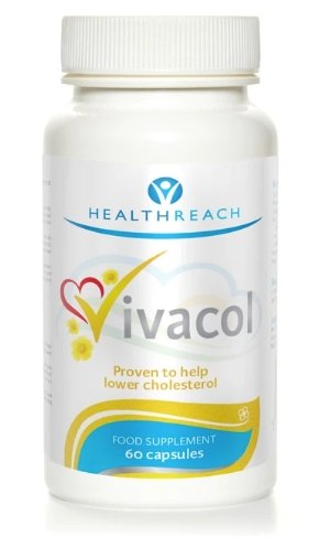 HealthReach Vivacol - Plant Sterols 90 capsules - HealthyLiving.ie