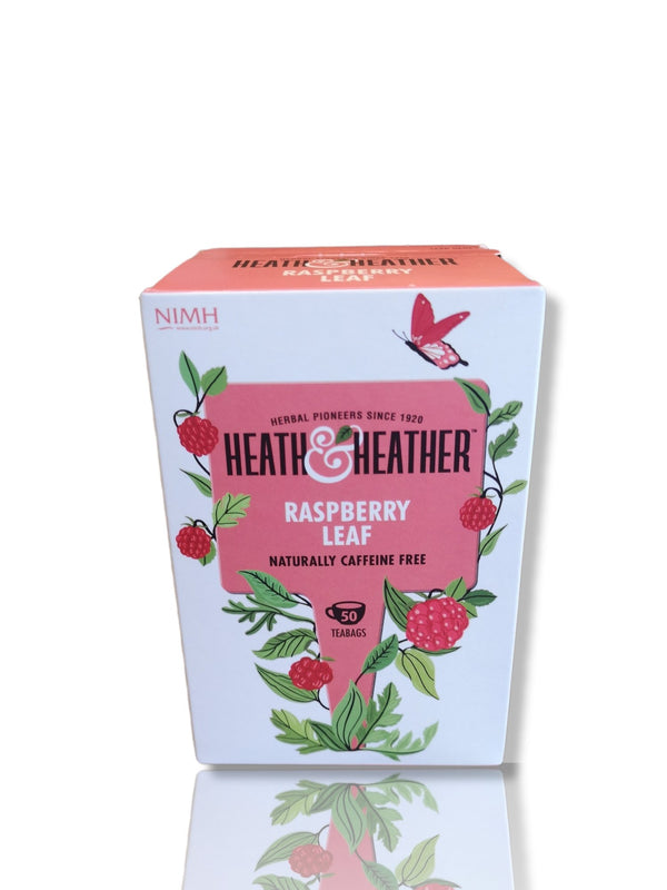 Heath and Heather Raspberry Leaf 50 bags - HealthyLiving.ie