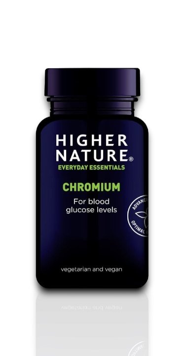 Higher Nature Chromium 200mcg (Yeast Free) 90 caps - Healthy Living