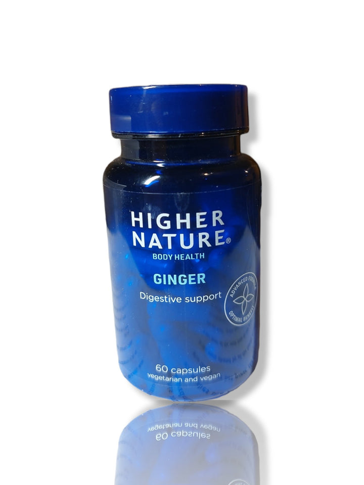 Higher Nature Ginger 60caps - HealthyLiving.ie