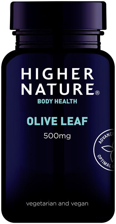 Higher Nature Olive Leaf Extract 500mg - HealthyLiving.ie