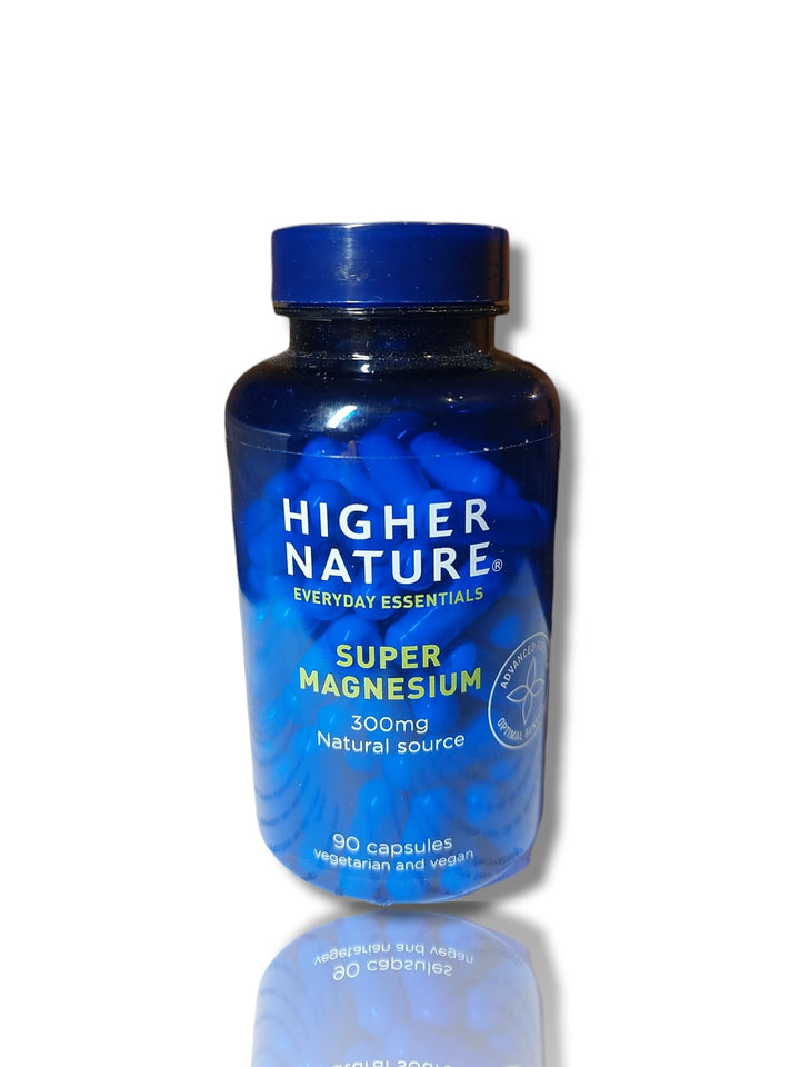 Higher Nature Super Magnesium 300mg 90caps - HealthyLiving.ie